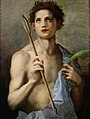 St. Sebastian holding two Arrows and the Martyr's Palm by Andrea del Sarto (early 16th century)
