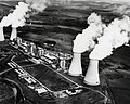 Image 45The Calder Hall nuclear power station in the United Kingdom, the world's first commercial nuclear power station. (from Nuclear power)