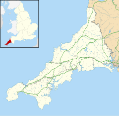 Coad's Green is located in Cornwall