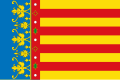 The Senyera coronada, Flag of Valencia