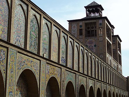 ארמון גולסטן בטהראן שימש בעבר את השאה של איראן