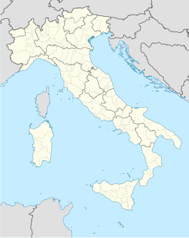 Кастел Верука на карти Италије