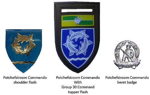 SADF era Potchefstroom Commando insignia