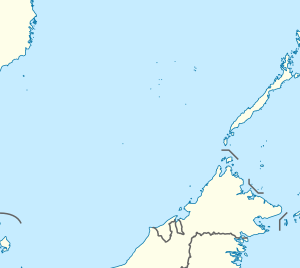 奥南暗沙在南沙群島的位置