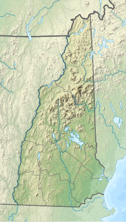 Rocky Branch (New Hampshire) is located in New Hampshire