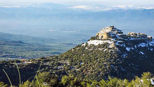 Nimrod Fortress, Golan Heights Photograph: Niv Drukman Licensing: CC-BY-SA-4.0