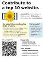 Contribute to a top 10 website.