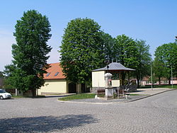 Centre of Dobříň