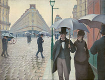Gustave Caillebotte, Rue de Paris, temps de pluie, 1877, Art Institute of Chicago