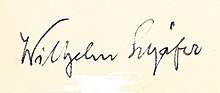 Wilhelm Schäfer - Signature.jpg