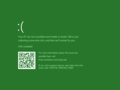 Зелёный экран смерти в предварительных сборках Windows 10
