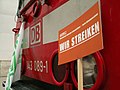 Image 51Strike sign used by the German Train Drivers' Union in the German national rail strike of 2007.
