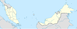 Kota Kinabalu trên bản đồ Malaysia