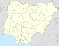 Localisation sur la carte du Nigeria