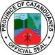 Official seal of Catanduanes