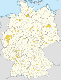 Spisak gradova u Njemačkoj po broju stanovnika nalazi se u Njemačka