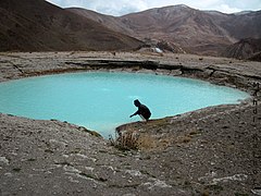 Dyvasyab Mineral springs, Dasht-e Lar, Mount Damavand