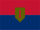 Flag of the 1st Infantry Division