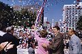 The Reagans campaigning in Columbia, South Carolina, 10 October 1980
