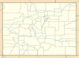Map showing the location of Roxborough State Park