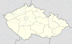 ブルノ・サーキットの位置（チェコ共和国内）