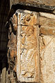 Bas-relief, portail de l’église Saint-Aventin