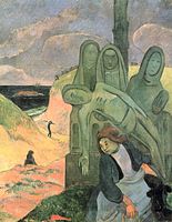 Paul Gauguin, The Green Christ, 1889