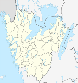 Location map of Västra Götaland County in Sweden