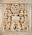 Image 30King Bimbisara of Magadha visits the Bamboo Garden (Venuvana) in Rajagriha; artwork from Sanchi. (from History of gardening)