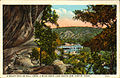 Old postcard of Bull Creek in Austin