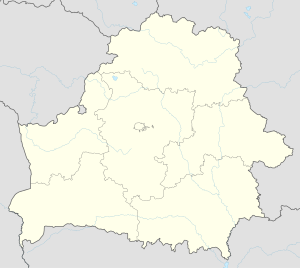 Glibokaje na zemljovidu Bjelorusije