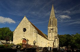 The church in Bretteville-sur-Laize