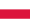 Flag of पोलंड