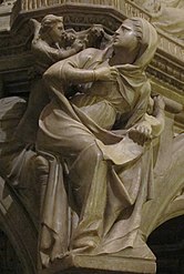 The Annunciation from the pulpit of Sant' Andrea, Pistoia