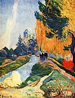 Paul Gauguin, Les Alyscamps, (1888), Musée d'Orsay, Paris