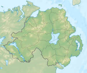 Coagh ambush is located in Northern Ireland