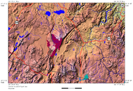 Steens Mountain, McDermitt volcanic field and Oregon/ Nevada stateline.