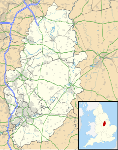 Redhill is located in Nottinghamshire