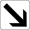 On the right lane