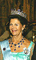Queen Silvia wearing her order.