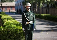Military guard of the PLAGF in 2012