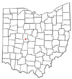 Vị trí trong Quận Union, Ohio