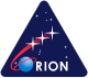 Emblem of the Orion spacecraft