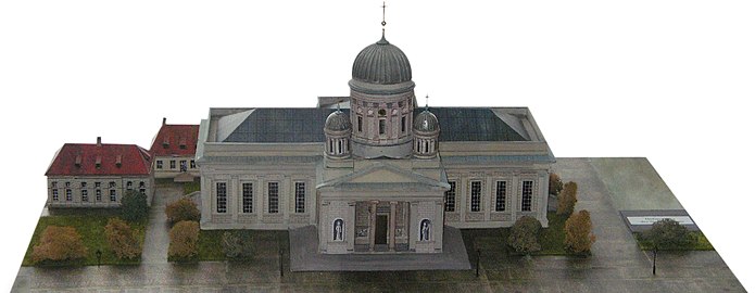 The Supreme Parish Church after Schinkel's remodelling, c. 1830