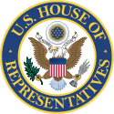 Seal of US House of Representatives.