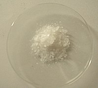 Cristalli di nitrato d'argento