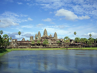 Angkor Vat, XIIe siècle, l'un des temples d'Angkor
