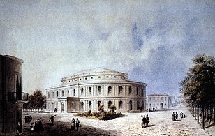 Georg Theodor von Chiewitz, Nya Teatern, Helsinki (1853).