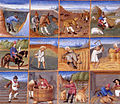 Image 21Agricultural calendar, c. 1470, from a manuscript of Pietro de Crescenzi (from History of agriculture)