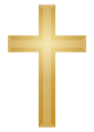 Salib Latin yang dipakai oleh hampir semua denominasi Protestas